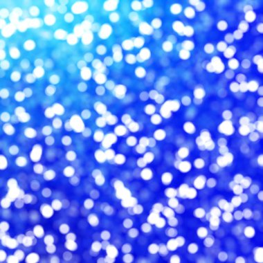 Ufuk benzersiz Soyut Mavi Bokeh şenlikli ışıklar