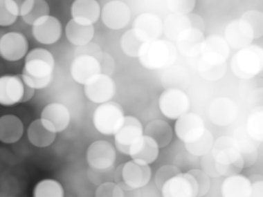 Ufuk benzersiz soyut siyah Bokeh şenlikli ışıklar