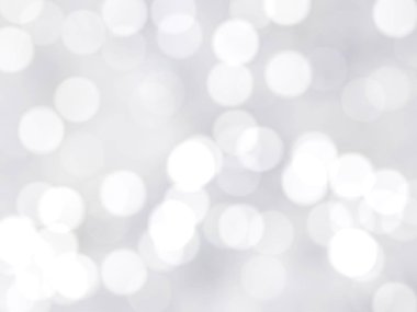Ufuk benzersiz soyut gri beyaz Bokeh şenlikli ışıklar