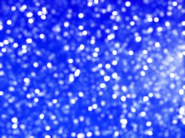 Ufuk benzersiz Soyut Mavi Bokeh şenlikli ışıklar