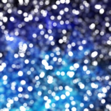 Ufuk benzersiz Soyut Mavi Bokeh şenlikli ışıklar