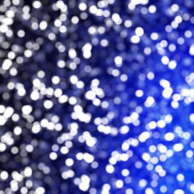 Ufuk benzersiz Soyut Mavi Bokeh şenlikli ışıklar