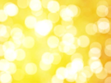 Ufuk benzersiz soyut sarı Bokeh şenlikli ışıklar