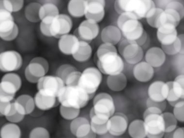 Ufuk benzersiz soyut gri beyaz Bokeh şenlikli ışıklar