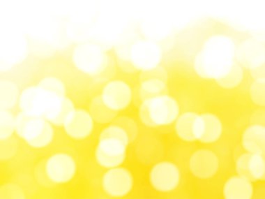Ufuk benzersiz soyut sarı Bokeh şenlikli ışıklar