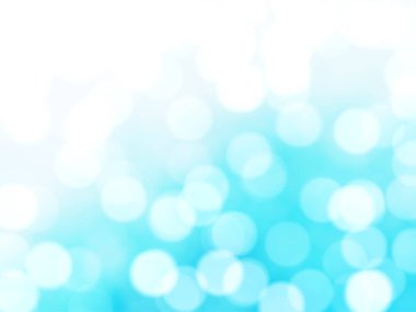 Ufuk benzersiz Soyut Mavi Bokeh şenlikli ışıklar