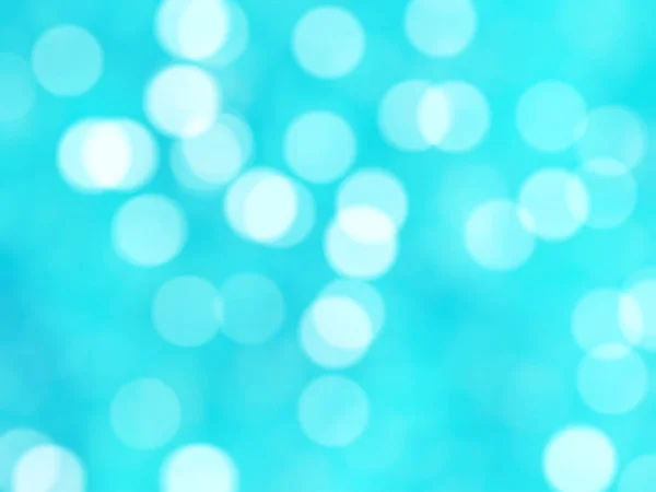 Defocused Egyedi Absztrakt Kék Bokeh Ünnepi Fények — Stock Fotó