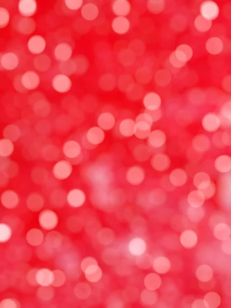 Desfocado Único Abstrato Vermelho Bokeh Luzes Festivas — Fotografia de Stock