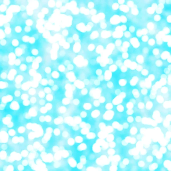 Desenfocado Único Abstracto Azul Bokeh Luces Festivas — Foto de Stock