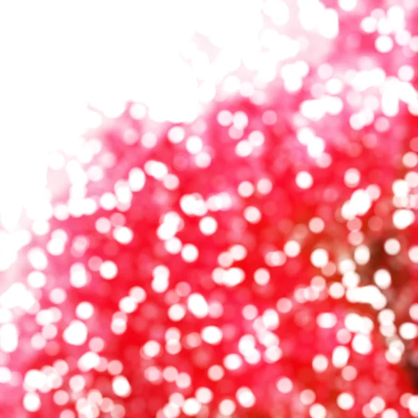 Desfocado Único Abstrato Vermelho Bokeh Luzes Festivas — Fotografia de Stock