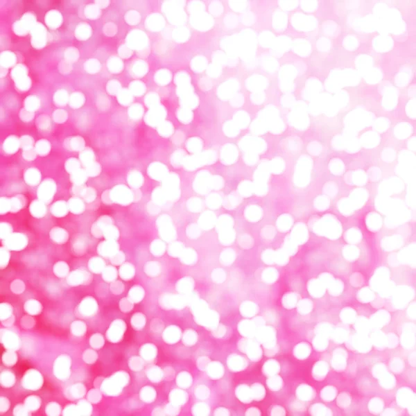 Desfocado Único Abstrato Rosa Bokeh Luzes Festivas — Fotografia de Stock