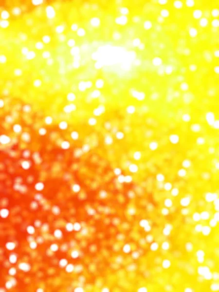 Luci Festive Bokeh Arancione Astratto Unico Sfocato — Foto Stock