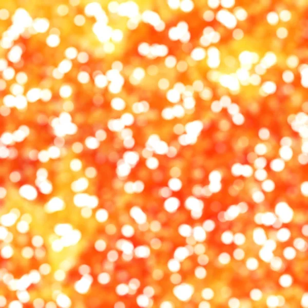 Luci Festive Bokeh Arancione Astratto Unico Sfocato — Foto Stock