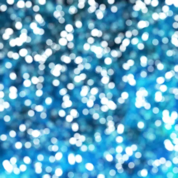 Intreepupil Unieke Abstract Blue Bokeh Feestelijke Verlichting — Stockfoto