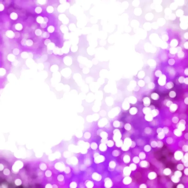 Desfocado Único Abstrato Roxo Bokeh Luzes Festivas — Fotografia de Stock