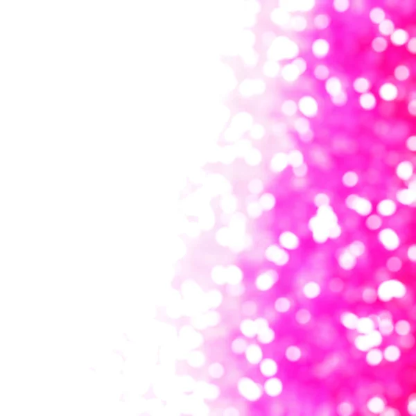 Desfocado Único Abstrato Rosa Bokeh Luzes Festivas — Fotografia de Stock