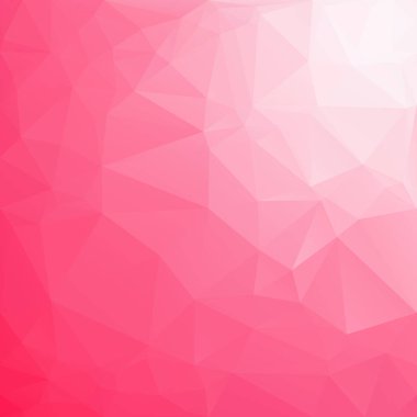 Kırmızı Çokgen Mozaik Arkaplan, Yaratıcı Tasarım Şablonları