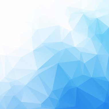 mavi çokgen mozaik arkaplan, yaratıcı tasarım şablonları