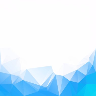 mavi çokgen mozaik arkaplan, yaratıcı tasarım şablonları