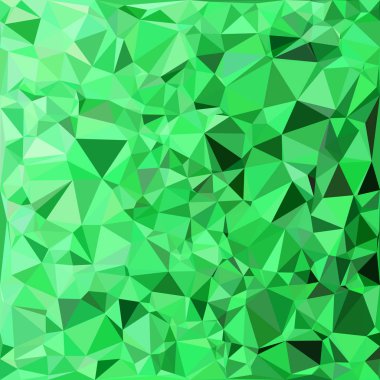 Yeşil Çokgen Mozaik Arkaplan, Yaratıcı Tasarım Şablonları