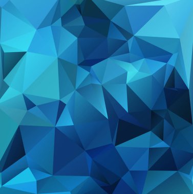 mavi çokgen mozaik arkaplan, yaratıcı tasarım şablonları