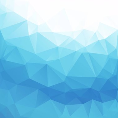 mavi çokgen mozaik arkaplan, yaratıcı tasarım şablonları