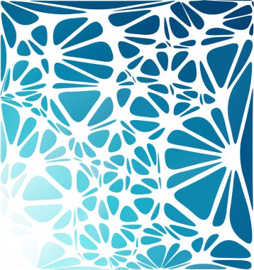 Mavi modern stil, yaratıcı tasarım şablonları