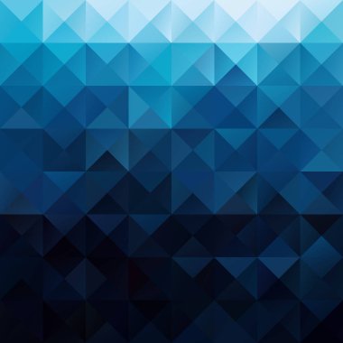 Mavi Izgara Mozaik Arkaplan, Yaratıcı Tasarım Şablonları