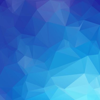 mavi çokgen mozaik arkaplan, yaratıcı tasarım şablonları