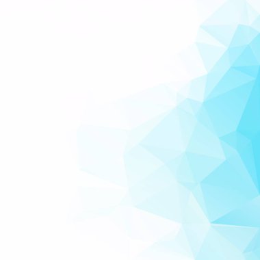 mavi çokgen mozaik arkaplan, yaratıcı tasarım şablonları