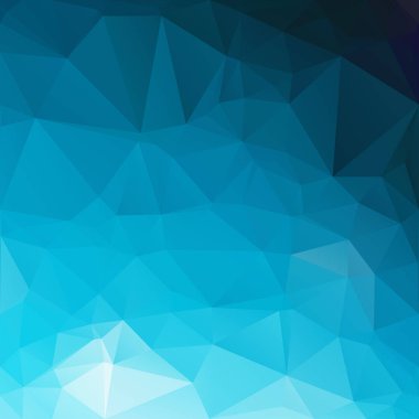 mavi çokgen mozaik arkaplan, yaratıcı tasarım şablonları