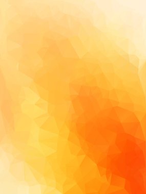 Turuncu poligonal mozaik arka plan yaratıcı tasarım şablonları