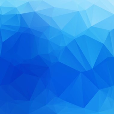 mavi çokgen mozaik arkaplan, yaratıcı tasarım şablonları