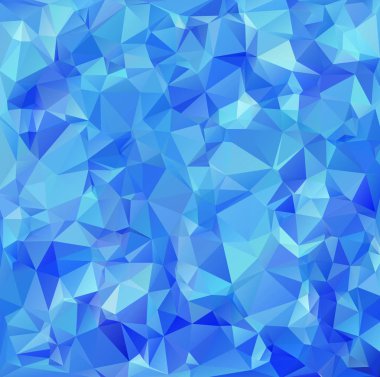 mavi çokgen mozaik arkaplan, yaratıcı tasarım şablonları