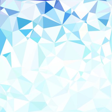 mavi çokgen mozaik arkaplan, yaratıcı tasarım şablonları