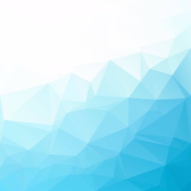 mavi çokgen mozaik arkaplan, yaratıcı tasarım şablonları