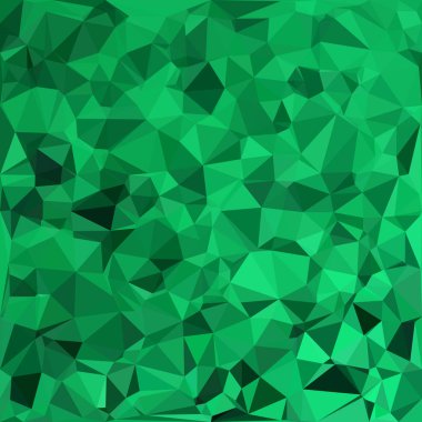 Yeşil Çokgen Mozaik Arkaplan, Yaratıcı Tasarım Şablonları