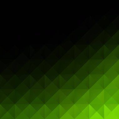 Yeşil Izgara Mozaik Arkaplan, Yaratıcı Tasarım Şablonları