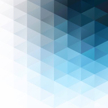 Mavi Izgara Mozaik Arkaplan, Yaratıcı Tasarım Şablonları