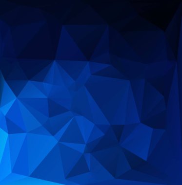 mavi çokgen mozaik arkaplan, yaratıcı tasarım şablonları