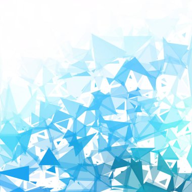 Mavi mola mozaik arka plan, yaratıcı tasarım şablonları