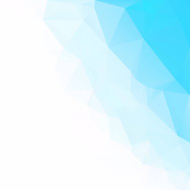 mavi çokgen mozaik arkaplan, yaratıcı tasarım şablonları