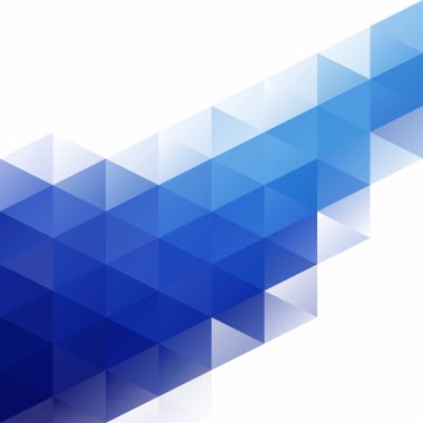 Mavi Izgara Mozaik Arkaplan, Yaratıcı Tasarım Şablonları