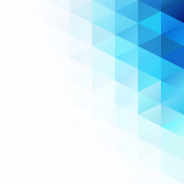 Mavi Izgara Mozaik Arkaplan, Yaratıcı Tasarım Şablonları