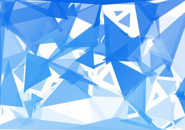 Mavi mola mozaik arka plan, yaratıcı tasarım şablonları