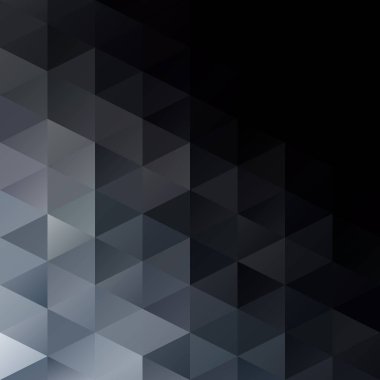 Siyah kılavuz Mozaik arka plan, yaratıcı tasarım şablonları