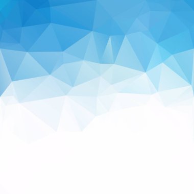 mavi çokgen mozaik arkaplan, yaratıcı tasarım şablonları