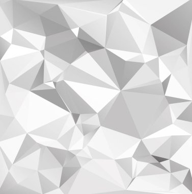 Gri Beyaz Çokgen Arkaplan, Yaratıcı Tasarım Şablonları