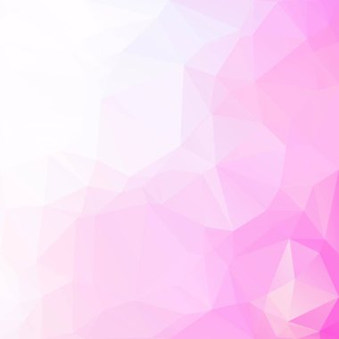 Pembe Çokgen Mozaik Arkaplan, Yaratıcı Tasarım Şablonları