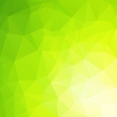 Yeşil Çokgen Mozaik Arkaplan, Yaratıcı Tasarım Şablonları